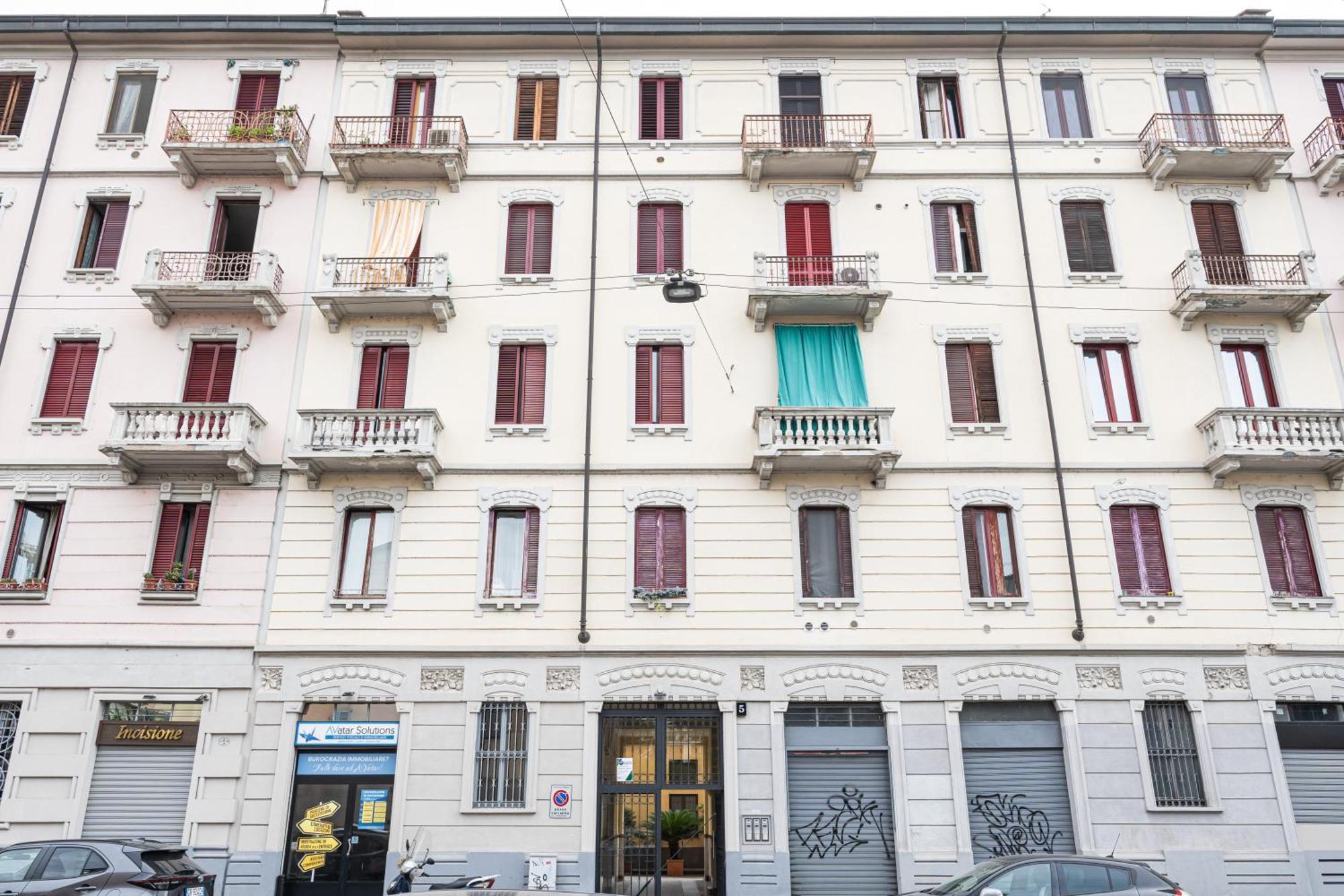 Spacious Onebedroom Navigli - Mirable Pm Milánó Kültér fotó